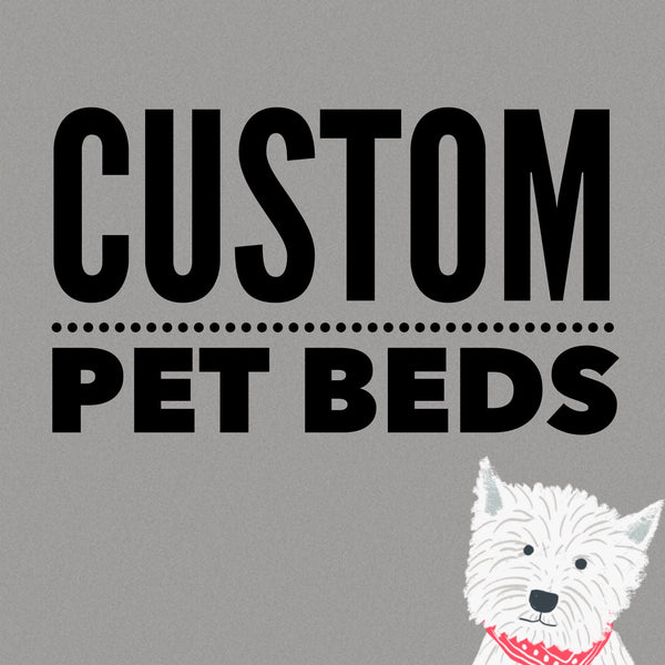 Pet Beds, Choose from any pattern in our shop!